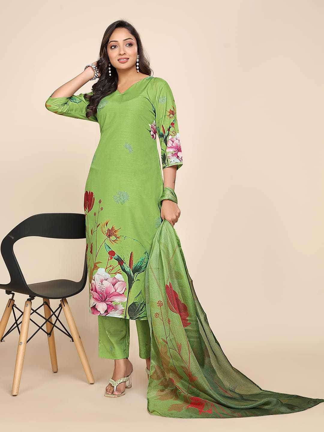 Cotton Printed Kurti - MYLUXURY LANE ENTERPRISE